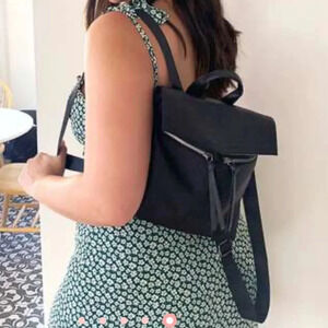 Botkier New York Black Trigger Mini Backpack
